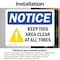 Signmission Safety Culture Sign, 24 in Width, Vinyl Decal, Rectangle OS-2PACK-NS-D-1824-L-15869 - alternate 6
